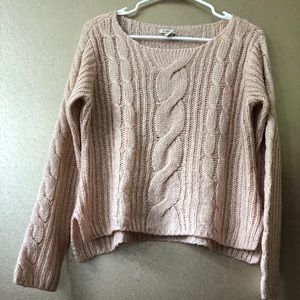 Baby pink sweater